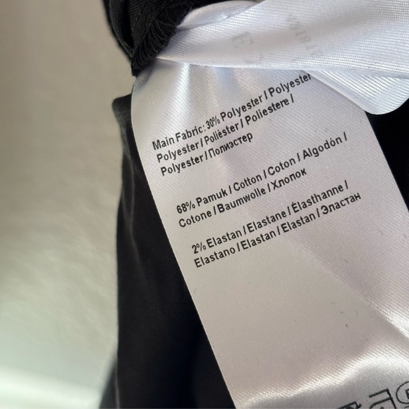 Exquise Anthropologie Black Button-Up Mini Tobie Shirt Dress XS - Picture 6 of 9